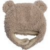Teddy The Cub Hat, Oatmeal - Hats - 1 - thumbnail