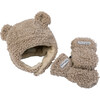 The Cub Set Teddy | Mitten & Hat, Oatmeal - Mixed Gift Set - 1 - thumbnail
