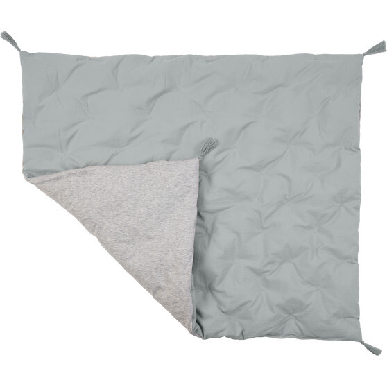 The Cub Set Airy | Mitten Hat & Blanket, Bondi Blue - Mixed Gift Sets - 6