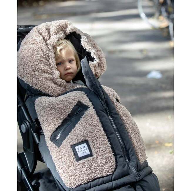 Teddy Appliqué Blanket 212 Evolution, Oatmeal - Stroller Accessories - 2