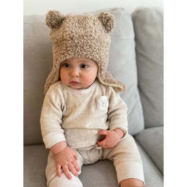 Teddy The Cub Hat, Oatmeal - Hats - 7