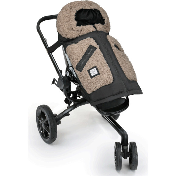 Teddy Appliqué Blanket 212 Evolution, Oatmeal - Stroller Accessories - 3