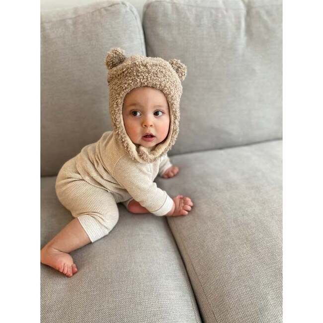 Teddy The Cub Hat, Oatmeal - Hats - 8