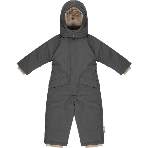 Benji Snowsuit Grand, Smokey Grey - Snowsuits - 1