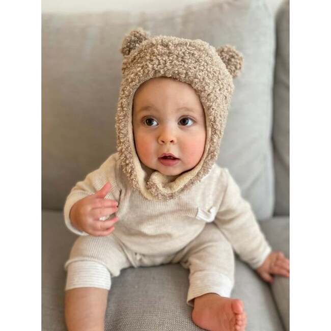 Teddy The Cub Hat, Oatmeal - Hats - 9