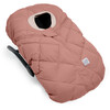 Benji Car Seat Cocoon, Rose Dawn Quilted - Stroller Accessories - 3