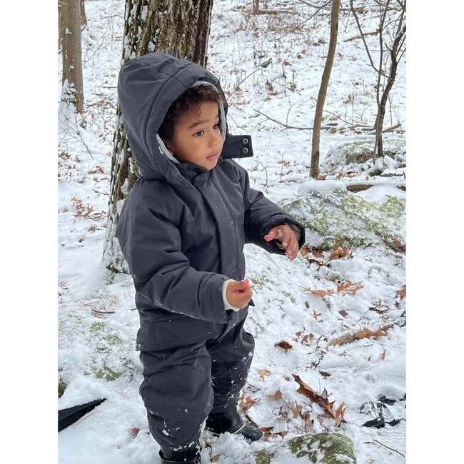 Benji Snowsuit Grand, Smokey Grey - Snowsuits - 8