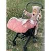 Benji Car Seat Cocoon, Rose Dawn Quilted - Stroller Accessories - 8