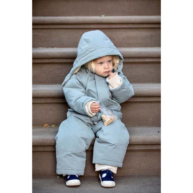 Benji Snowsuit Grand, Mirage Blue - Snowsuits - 9