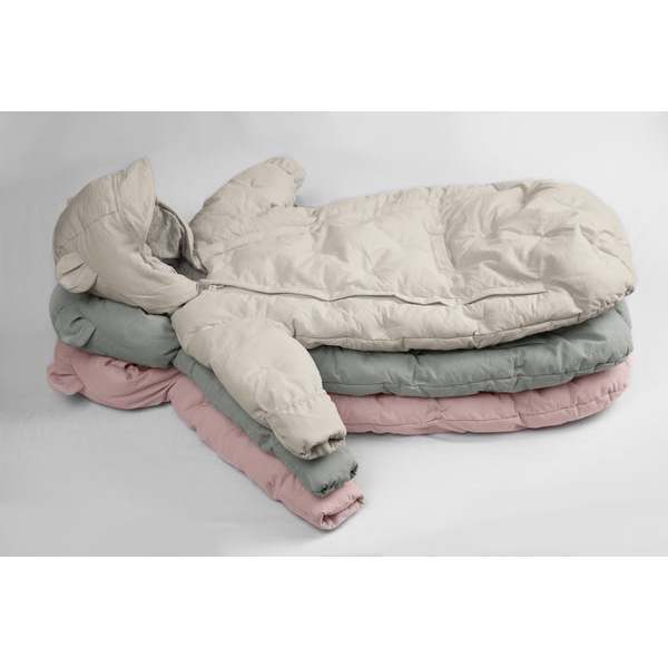 Airy Bunting Bébé, Brush Beige - Rompers - 8