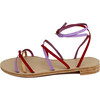 Women's Kempner Sandal, Lilac/Red - Sandals - 2