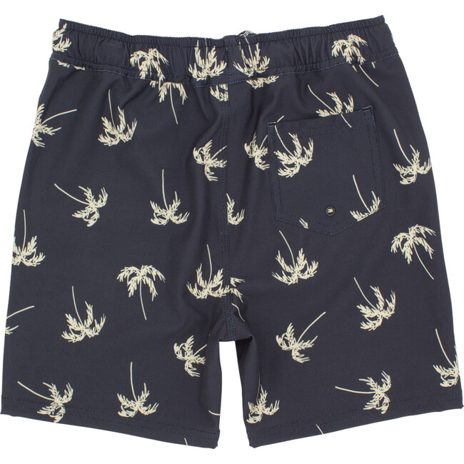 Sketchy Palm Boardshort, Black - Swim Trunks - 3