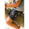 Sketchy Palm Boardshort, Black - Swim Trunks - 4