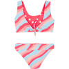 Island Hopper Bikini, Reef Stripe - Two Pieces - 2