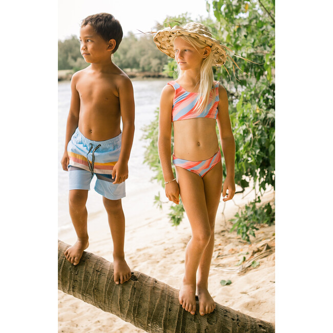 Island Hopper Bikini, Reef Stripe - Two Pieces - 6