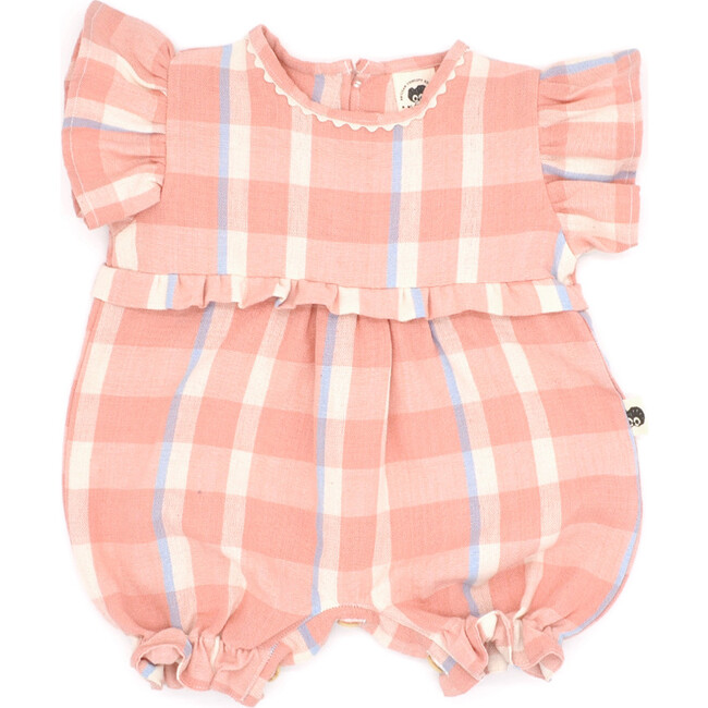 Lilly Baby Bubble, Plaid Pink