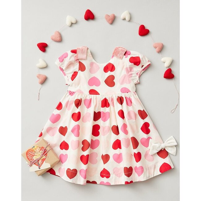 Erin Dress, Scalloped Hearts - Dresses - 5