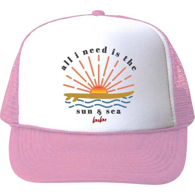Sun & Sea Hat, Light Pink - Hats - 1