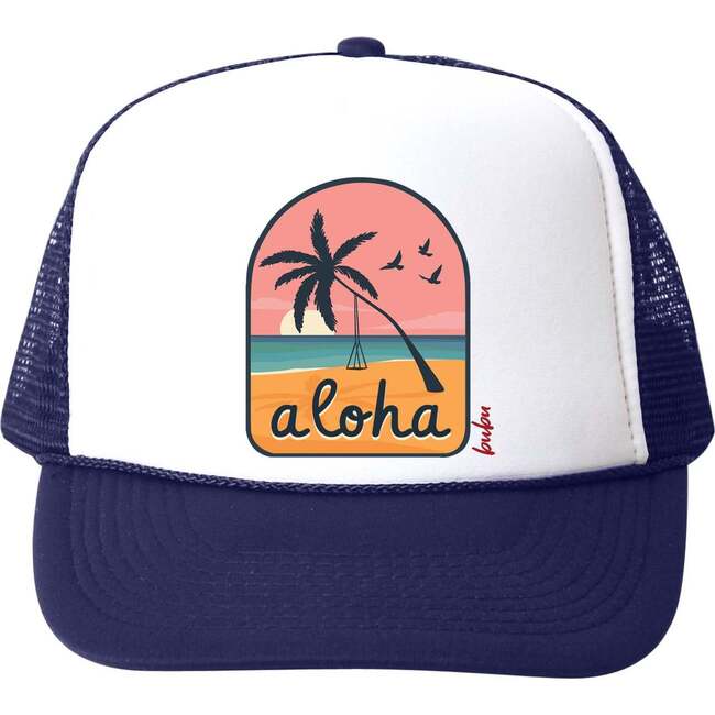 Aloha Swing Hat, Navy