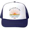 Sun & Sea Hat, Navy - Hats - 1 - thumbnail