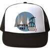 Apres Ski Hat, Black and White - Hats - 1 - thumbnail