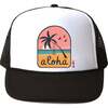 Aloha Swing Hat, Black - Hats - 1 - thumbnail