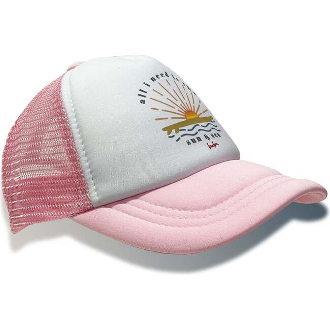 Sun & Sea Hat, Light Pink - Hats - 2