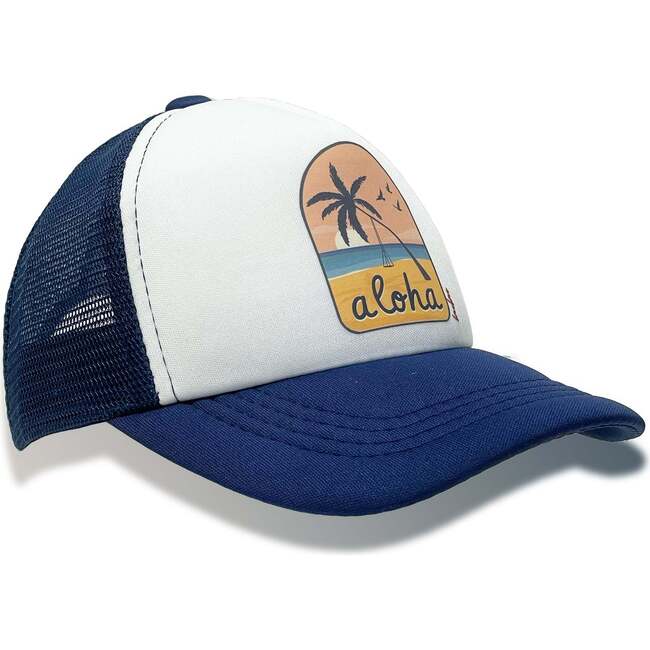 Aloha Swing Hat, Navy - Hats - 2