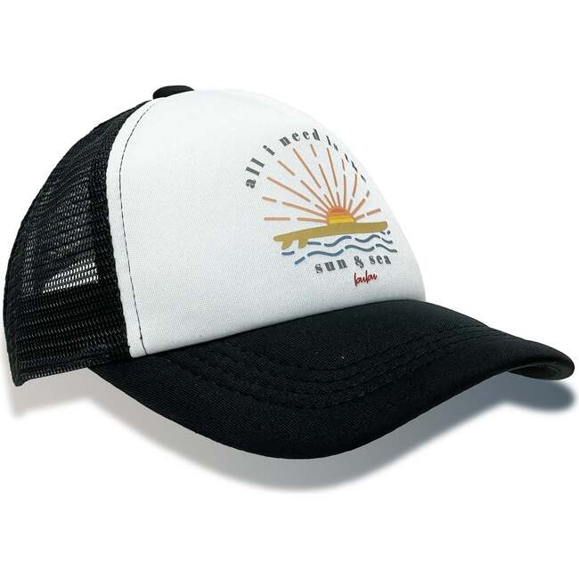 Sun & Sea Hat, Black - Hats - 2