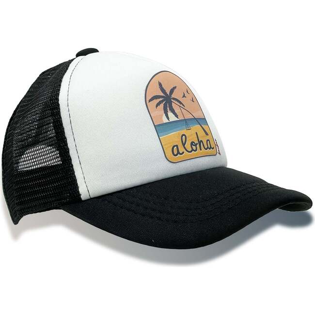Aloha Swing Hat, Black - Hats - 2