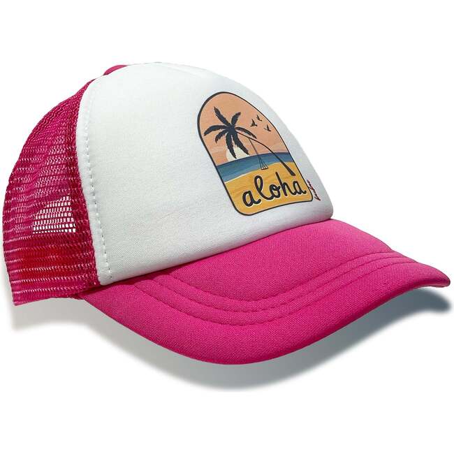 Aloha Swing Hat, Hot Pink