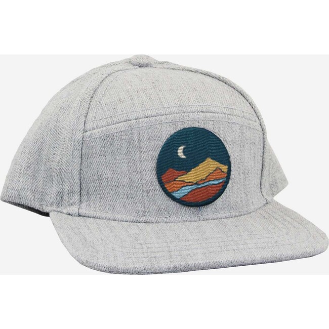 Night Mountain Embroidered Snapback