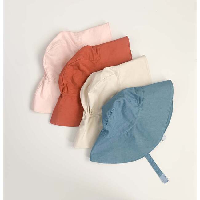 Wide-brim Sunhat, Lakeside Blue - Hats - 4