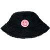 Teddy Bear Bucket Hat, Black - Hats - 1 - thumbnail