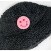 Teddy Bear Bucket Hat, Black - Hats - 2 - thumbnail