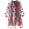 Red Heart Love Dress, Black - Dresses - 3 - thumbnail