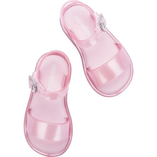 Baby Mar Sandal III, Pink Glitter - Sandals - 5