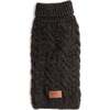 Wool Turtleneck, Grey - Dog Clothes - 1 - thumbnail