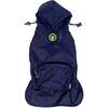 Travel Raincoat, Navy Blue - Dog Clothes - 1 - thumbnail