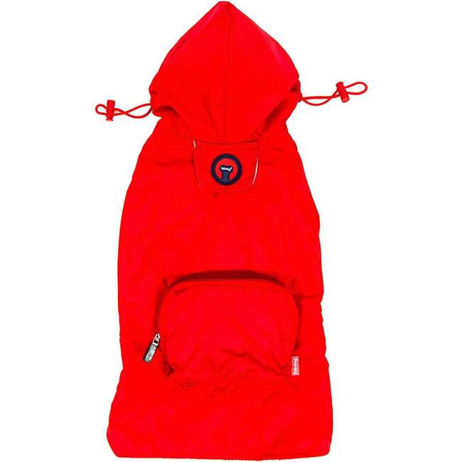 Travel Raincoat, Red
