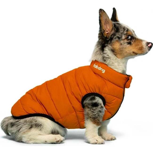 Pack N' Go Reversible Puffer - olive/orange - Dog Clothes - 2