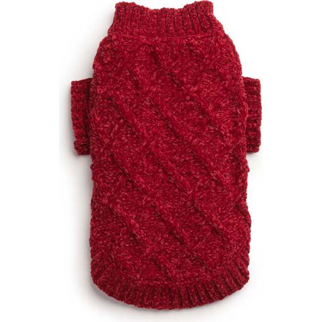 Chenille Sweater, Ruby