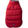 Reversible Puffer, Red and Navy - Dog Clothes - 3