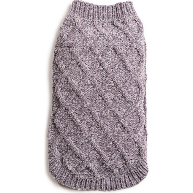 Chenille Sweater, Grey