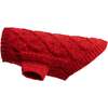 Chenille Sweater, Red - Dog Clothes - 4