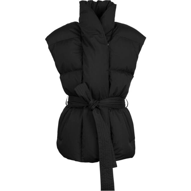 Women's Rigel Down Vest, Jet Black