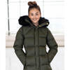 Polaris Down Coat Kids, Forest Night - Jackets - 2