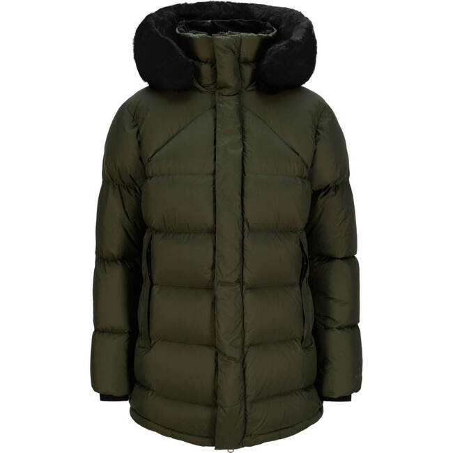 Polaris Down Coat Kids, Forest Night - Jackets - 4