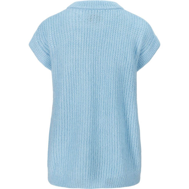 Mohair Vest Kids, Light Blue