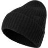 Women's Cashmere Beanie, Black - Hats - 1 - thumbnail